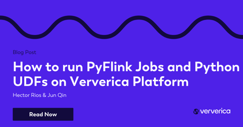 How to run PyFlink Jobs and Python UDFs on Ververica Platform