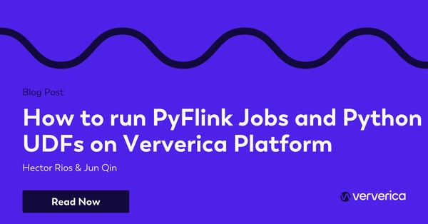 PyFlink Jobs and Python UDFs on Ververica Platform