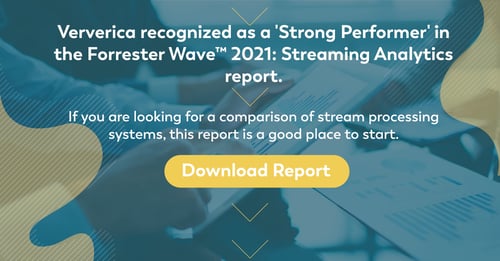 Ververica named a 'Strong Performer' in Streaming Analytics by Forrester